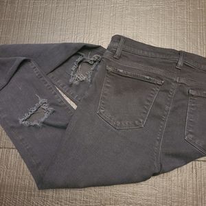 J Brand Super Skinny Distressed Jeans